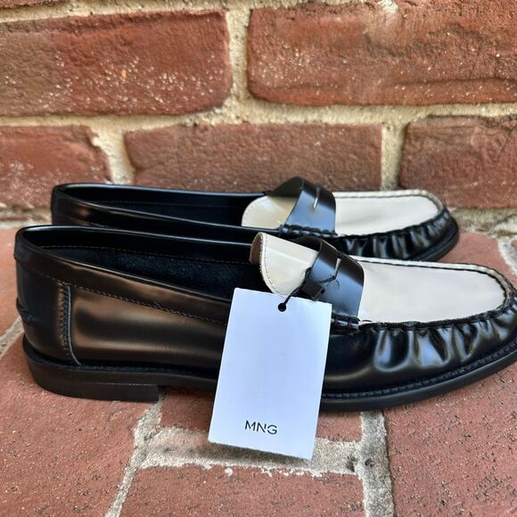 Mango MNG 100% bovine leather new NWT SzM Mango MNG Fisherman Sandal Brown Leather Women main image 2